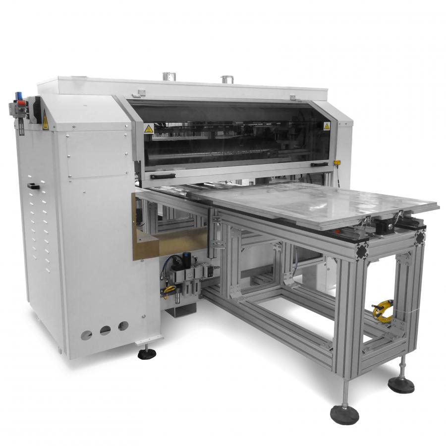 RCA Roller Coater with Carrier Axis - Roller Coating